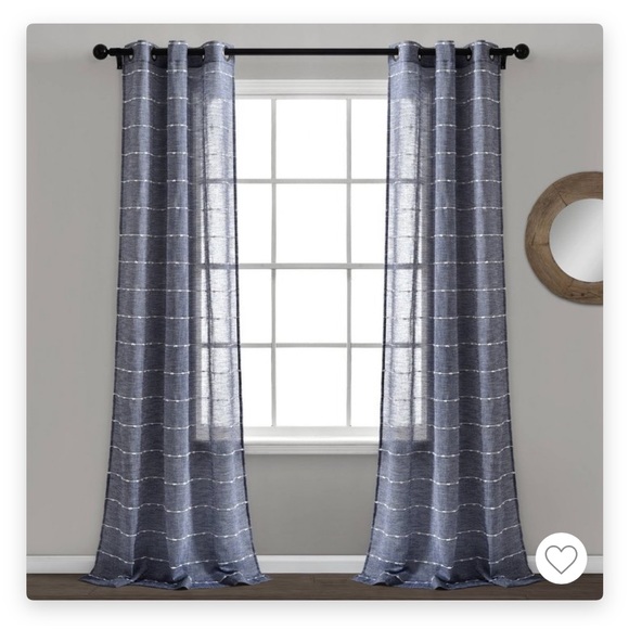 TARGET Lush decor farmhouse curtains - Picture 1 of 3